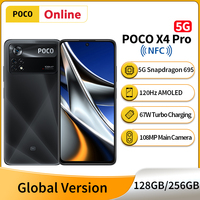 Globalna wersja POCO X4 Pro 5G Snapdragon 695 Octa Core 108MP kamera 67W Turbo ładowanie 120Hz AMOLED telefon komórkowy 5000mAh bateria 1